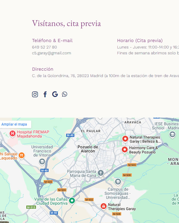 carmen garay web mapa