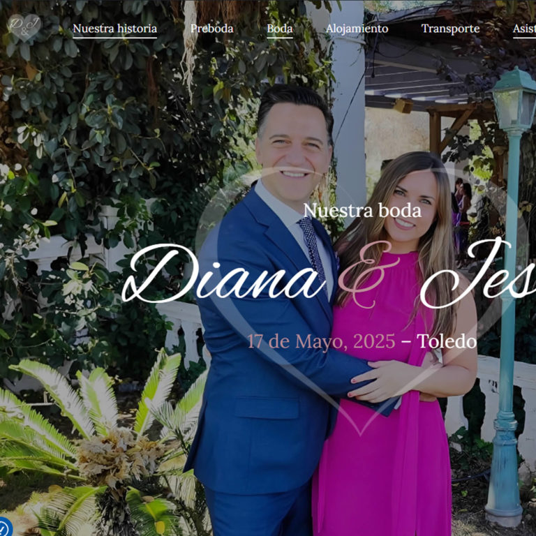 diseno web bodas