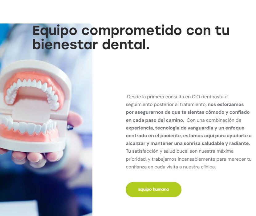 nueva web para dentistas