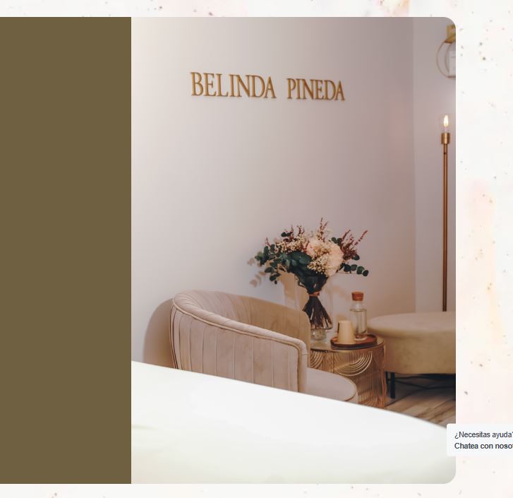 web Belinda Pineda: Espacio de belleza