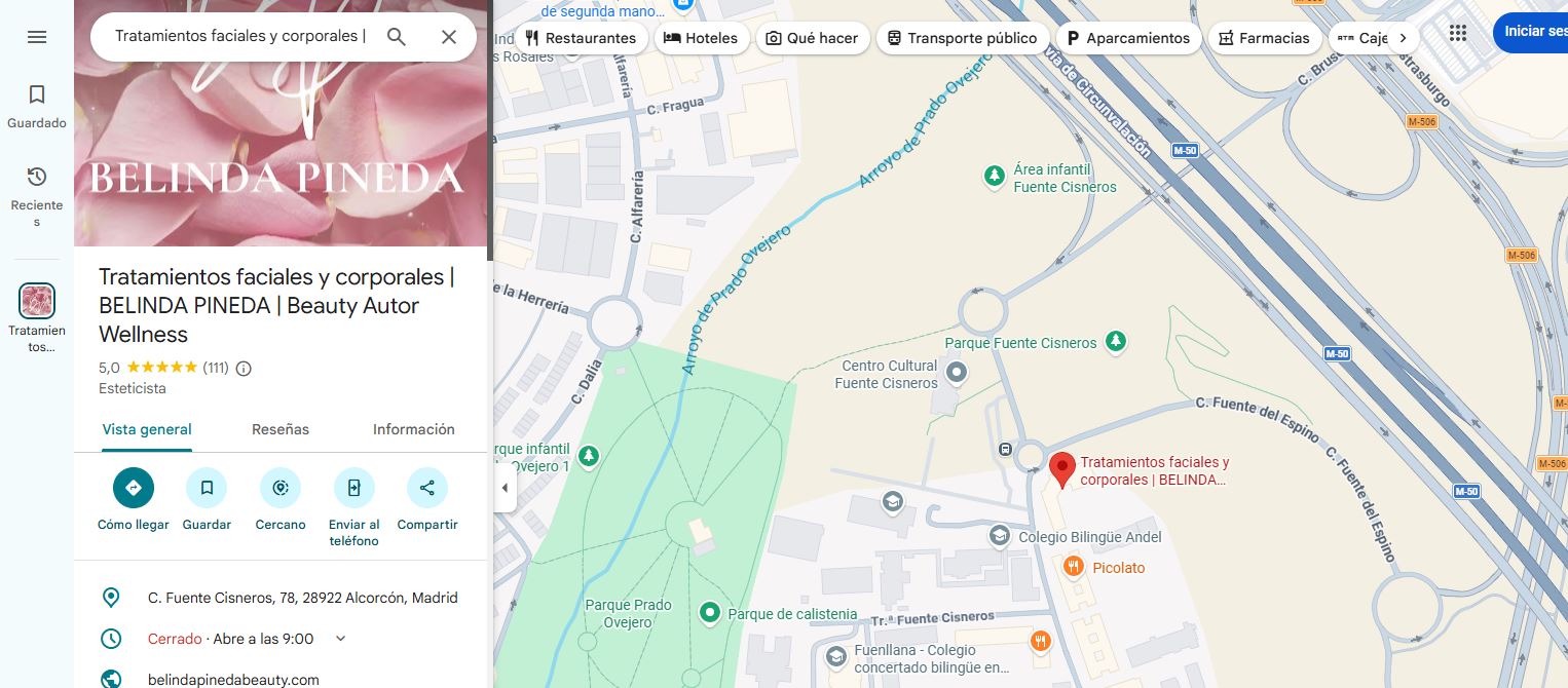 google Belinda Pineda: Espacio de belleza