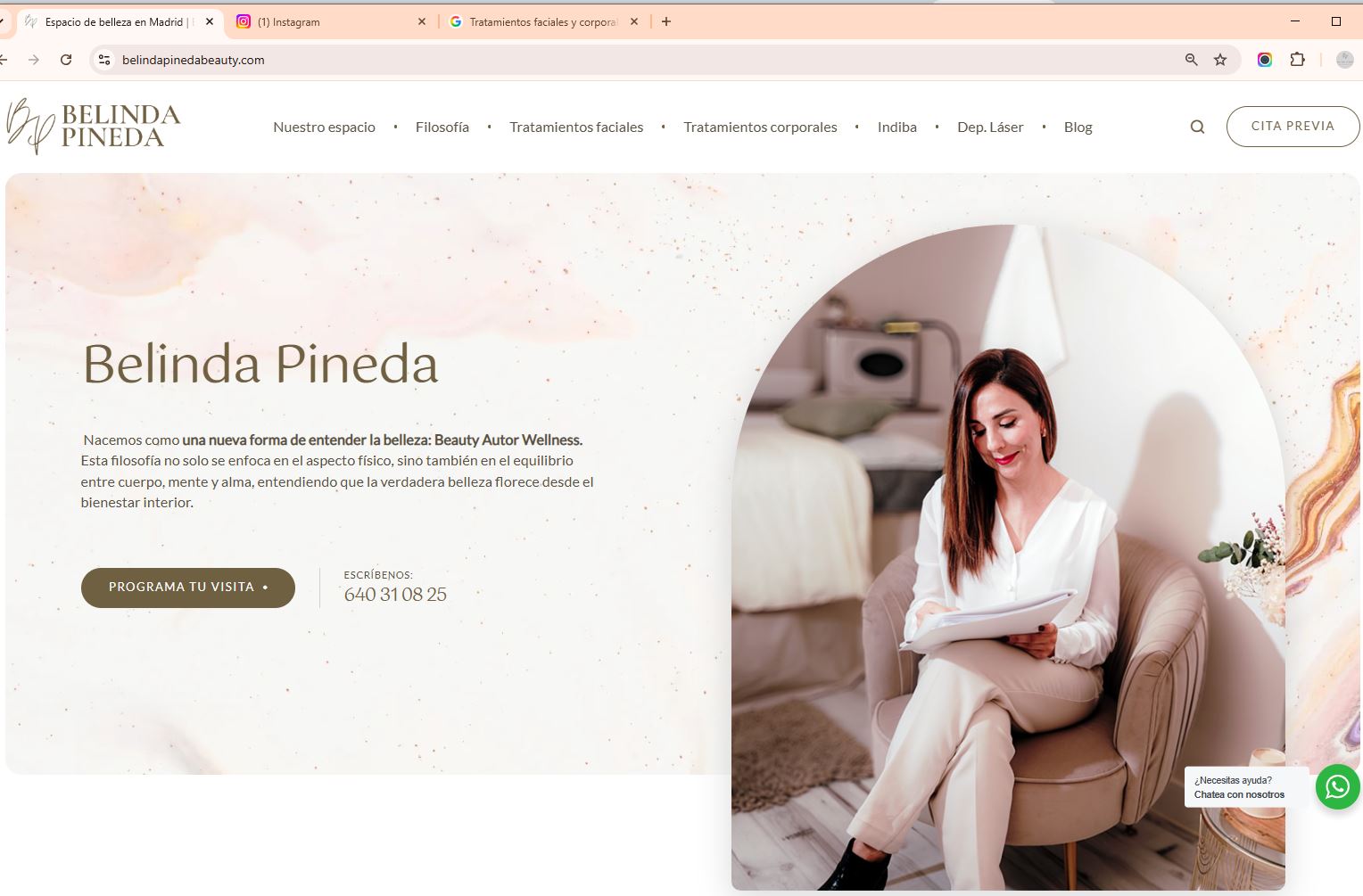 Belinda Pineda: Espacio de belleza