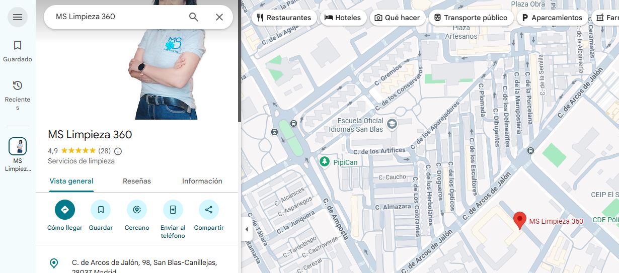 maps Servicios MS 360