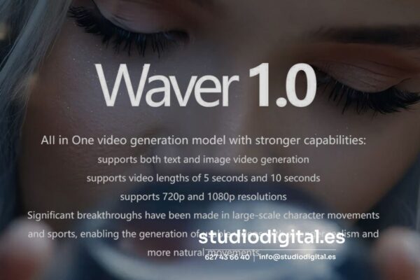 Waver 1.0: Sora gratuito ByteDance IA video | StudioDigital